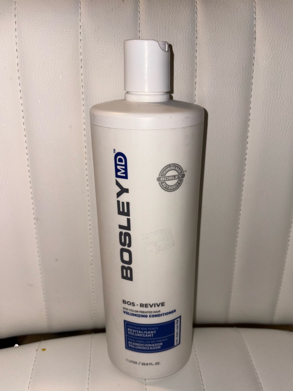 Bosley MD BOS Revive Non Color Treated volumizing Hair Conditioner 1L Bottle